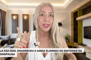 ELA FEZ ISSO, CONSEGUIU EMAGRECER E ELIMINAR OS SINTOMAS DA MENOPAUSA