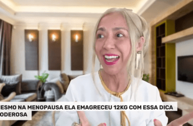 MESMO NA MENOPAUSA ELA CONSEGUIU EMAGRECER 12KG COM ESSA DICA PODEROSA