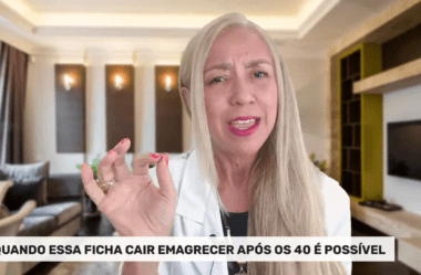 QUANDO ESSA FICHA CAIR, EMAGRECER APÓS OS 40 É POSSÍVEL