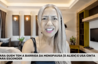 PARA QUEM TEM A BARRIGA DA MENOPAUSA (O ALIEN) E USA CINTA PARA ESCONDER